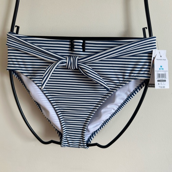 Time and Tru Striped Women's Swim Bottom Sz M - Picture 1 of 8